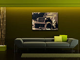 Ročno poslikano slikarstvo POP Art JEEP 1 kos jeep | različne velikosti